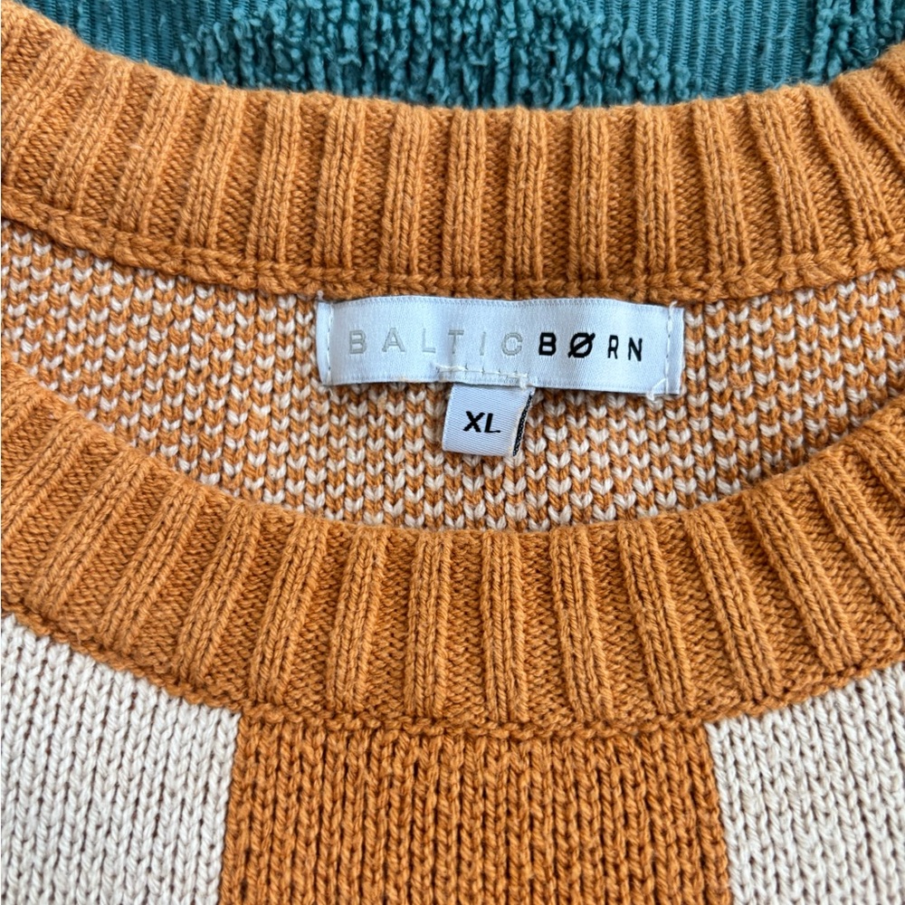 Baltic Born Checkerboard Sweater - Picture 3 of 6